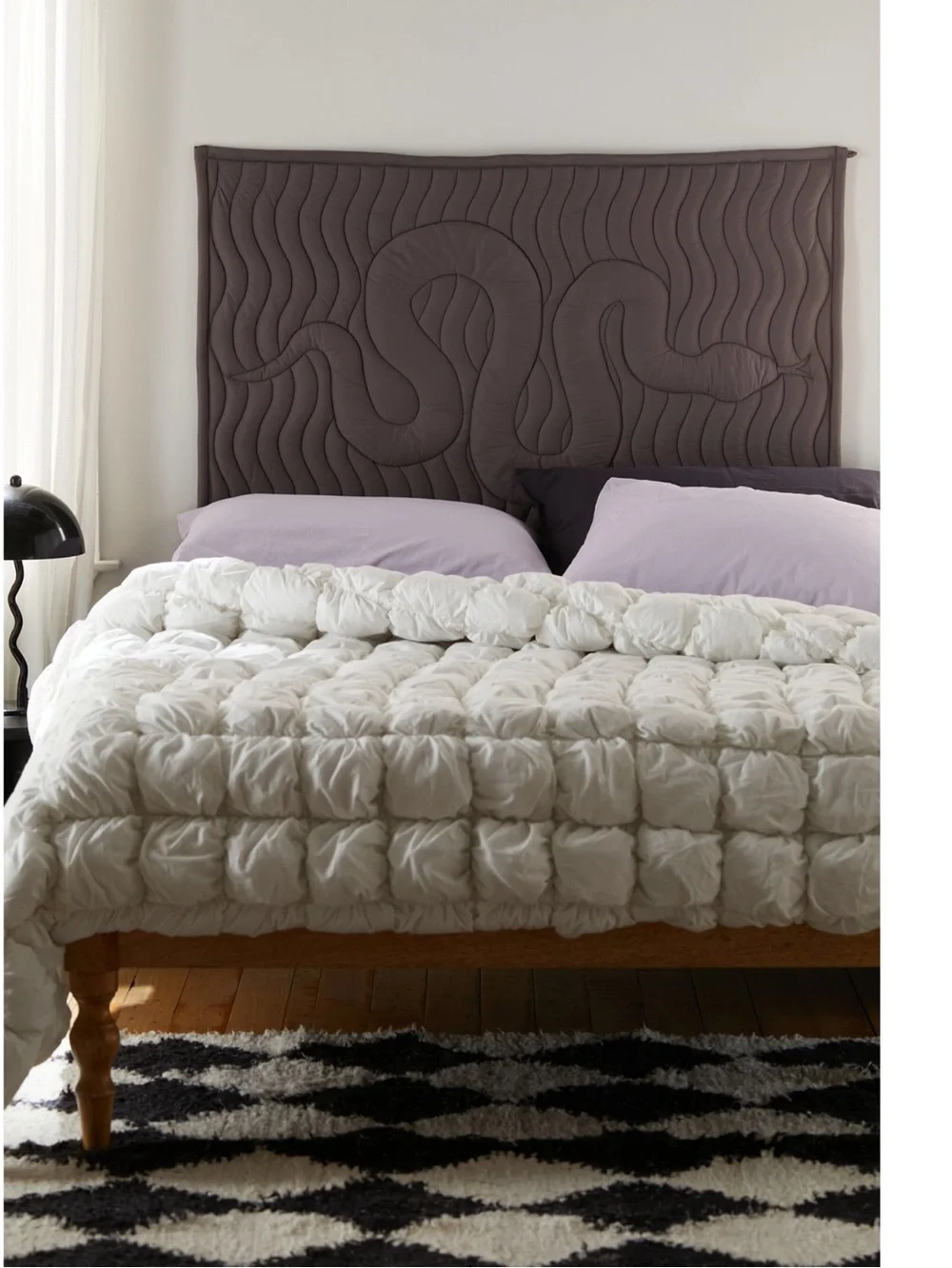 NWT Urban Outfitters Quilted Snake Tapestry
